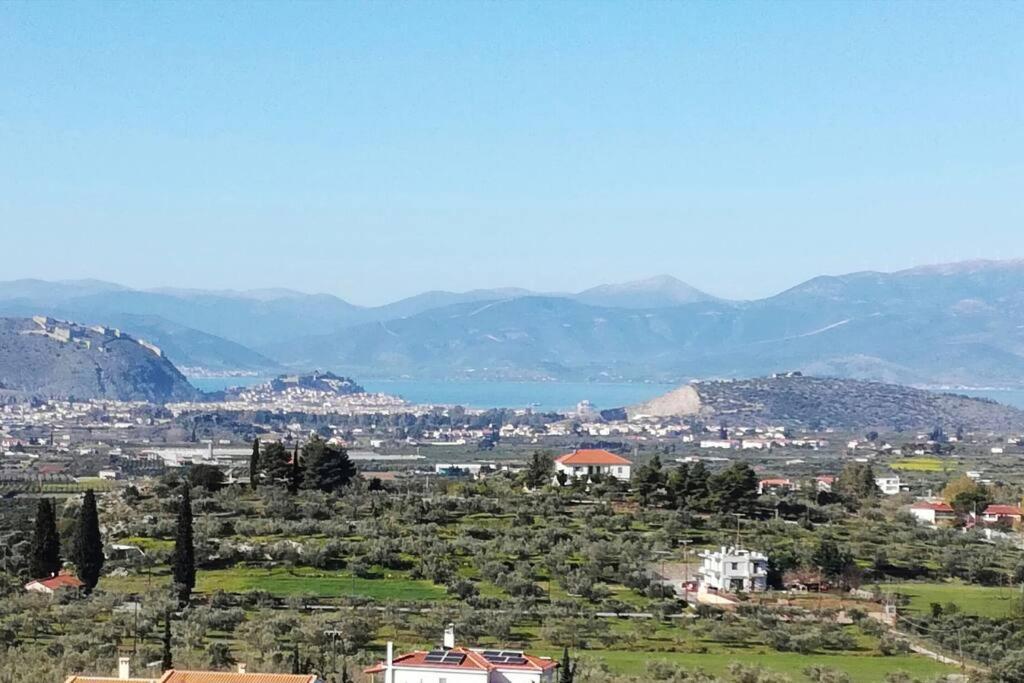 Nafplio, Hill With An Amazing View Lägenhet Exteriör bild